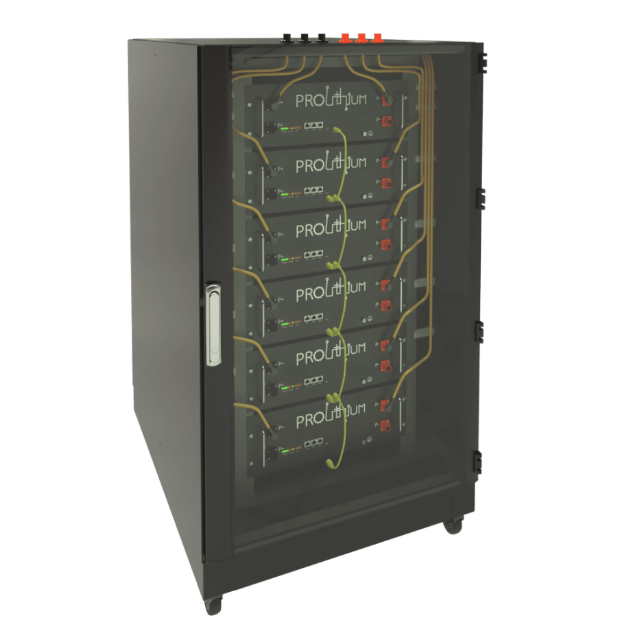 Cabinet Rack batteries Lithium 48V 30.7Kw