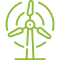Batterie éolienne pour éolienne