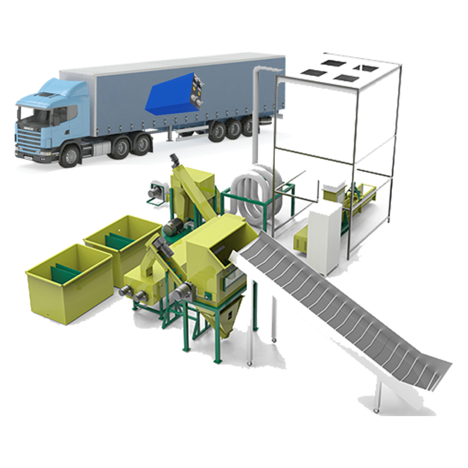 Transport et Recyclage LFP LifePo4 20T à 30T